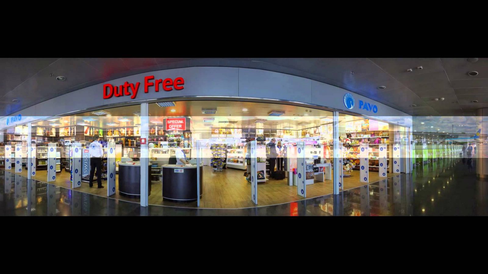 Аэропорт «Киев» прекратил работу магазина duty free Pavo