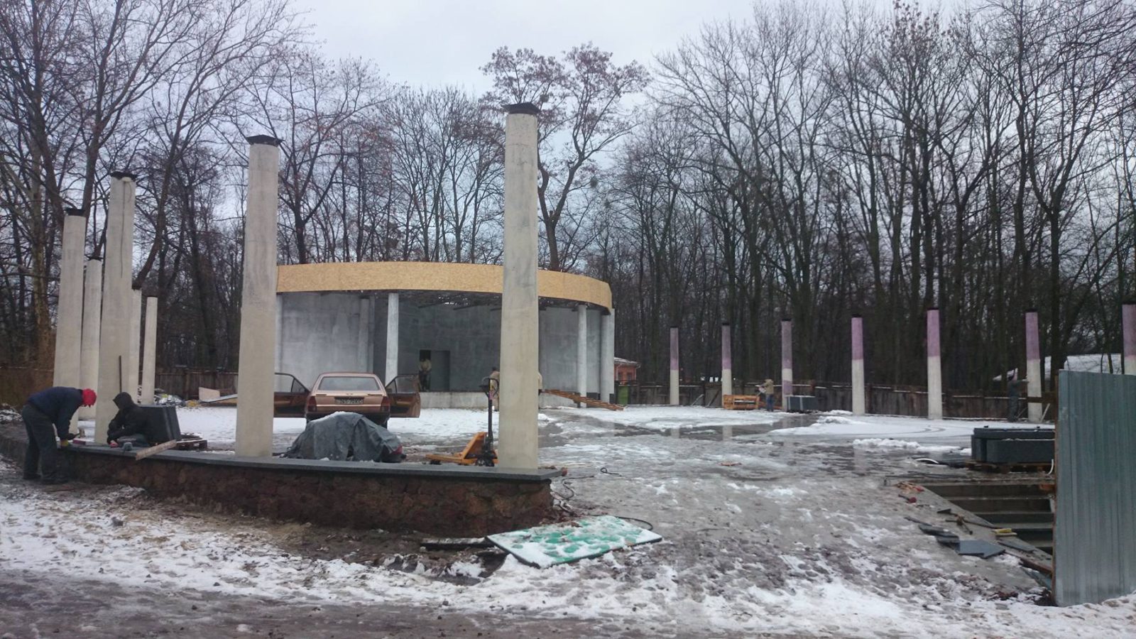 Голосеевский парк в столице начнут реконструировать
